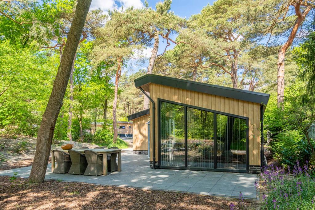 6 persoons Chalet te huur Landgoed t Wildryck Diever Drenthe, Vakantie, Vakantiehuizen | Nederland, In bos, Recreatiepark, 3 personen