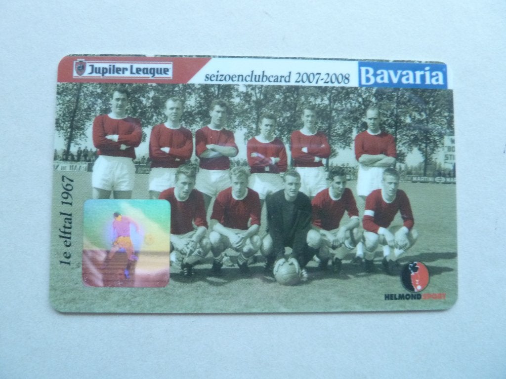 Seizoensclubcard  Helmond Sport 2007/08.Blauw steward, Ophalen of Verzenden, Zo goed als nieuw, Overige binnenlandse clubs, Overige typen