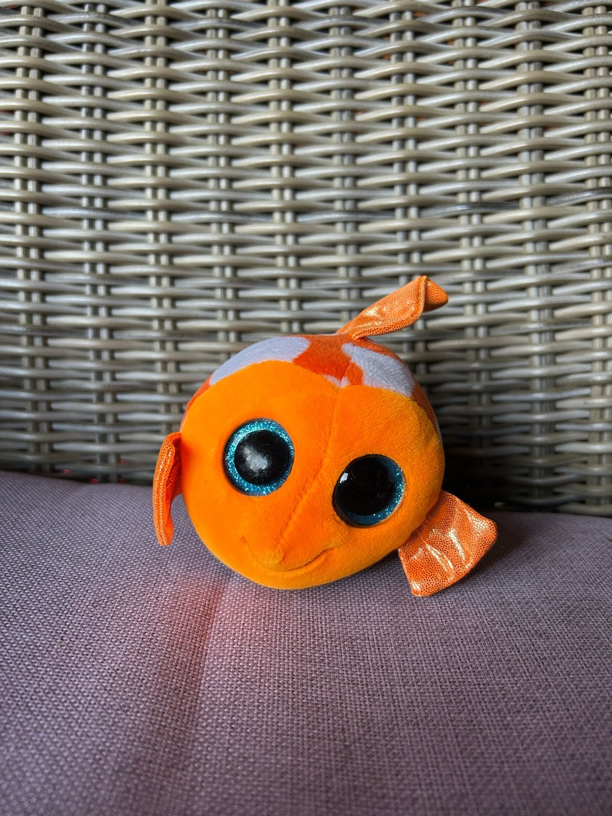 Ty Beanie Boo Goudvis Knuffel, Kinderen en Baby's, Oranje, Overige karakters, Overige typen, Ophalen of Verzenden