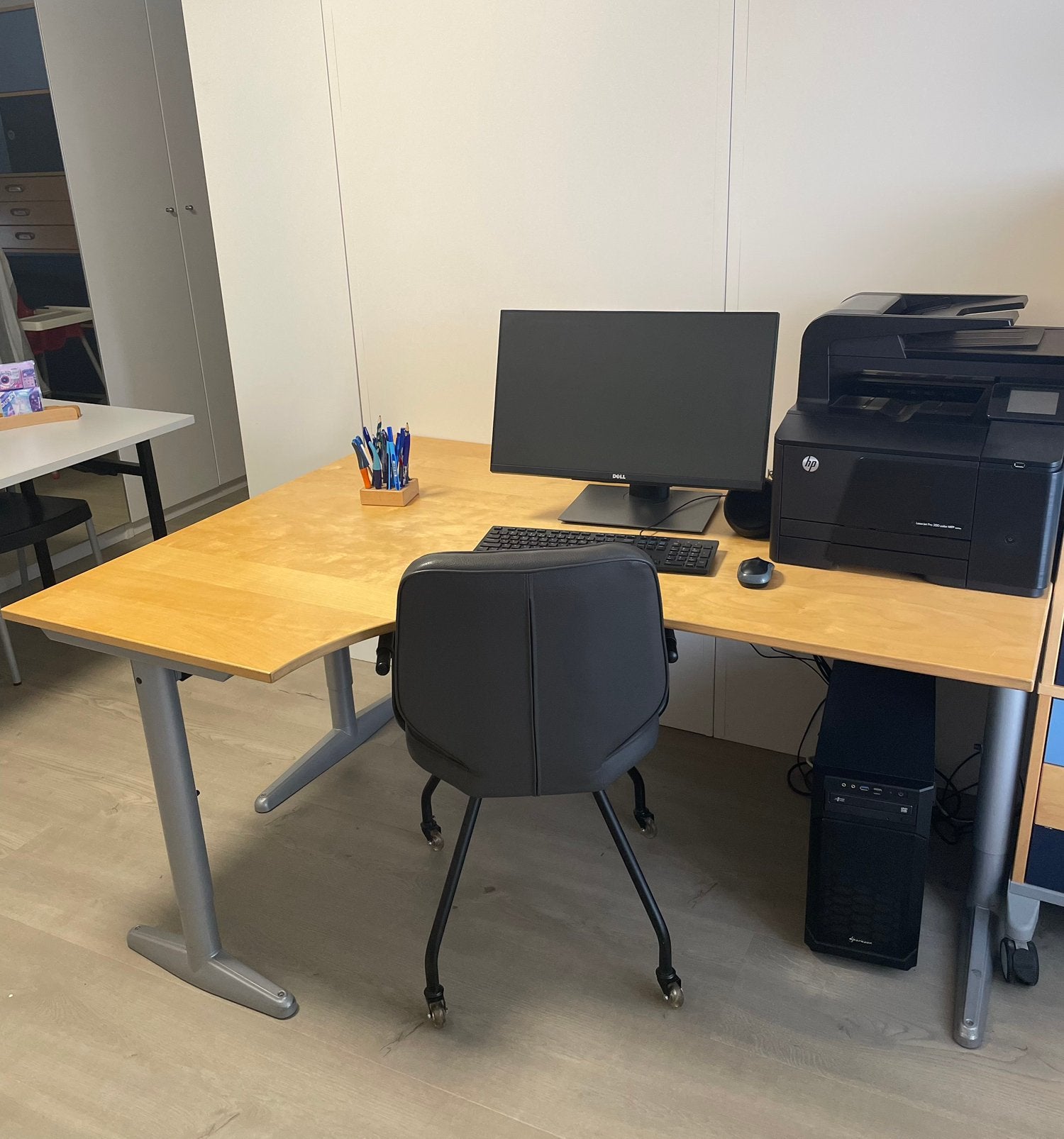 Hoekbureau, Huis en Inrichting, Bureaus, Ophalen, 160 cm, Gebruikt, 120 cm
