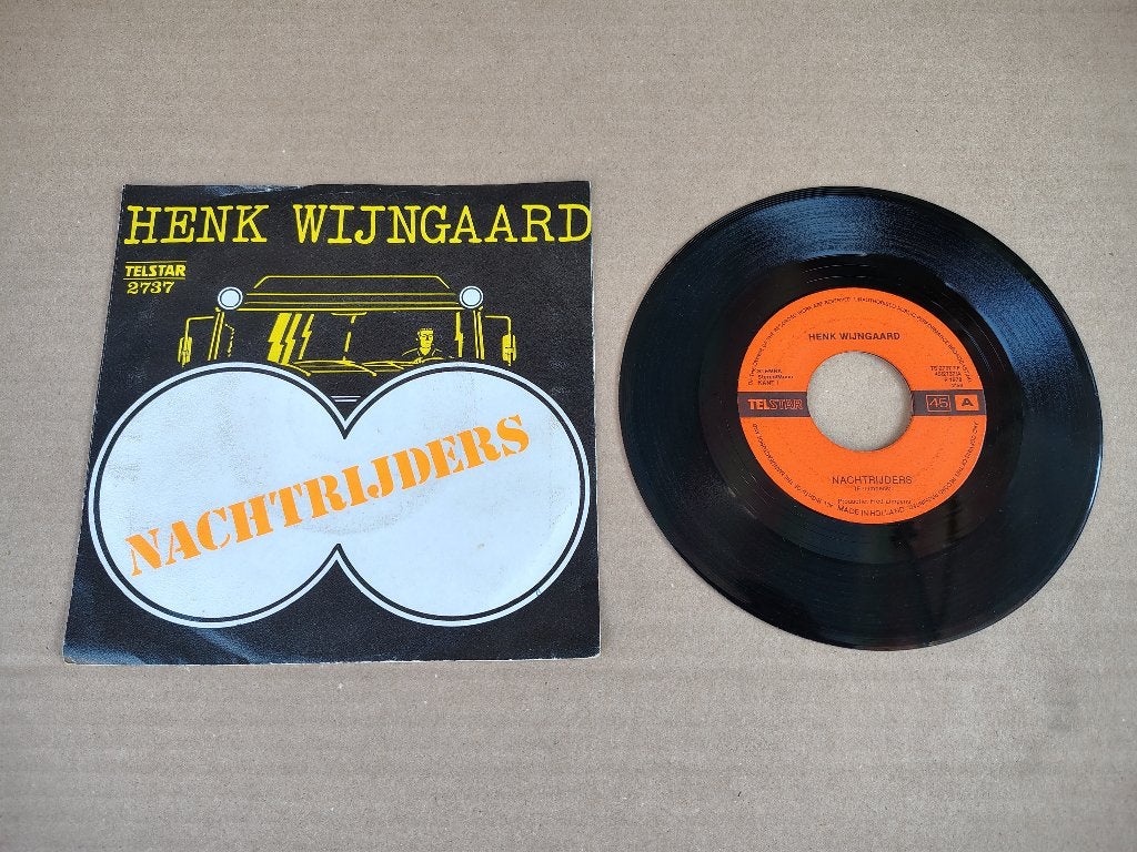 7" Single: Henk Wijngaard - Nachtrijders (1978) Telstar 2737, Verzenden, Gebruikt, 7 inch, Nederlandstalig
