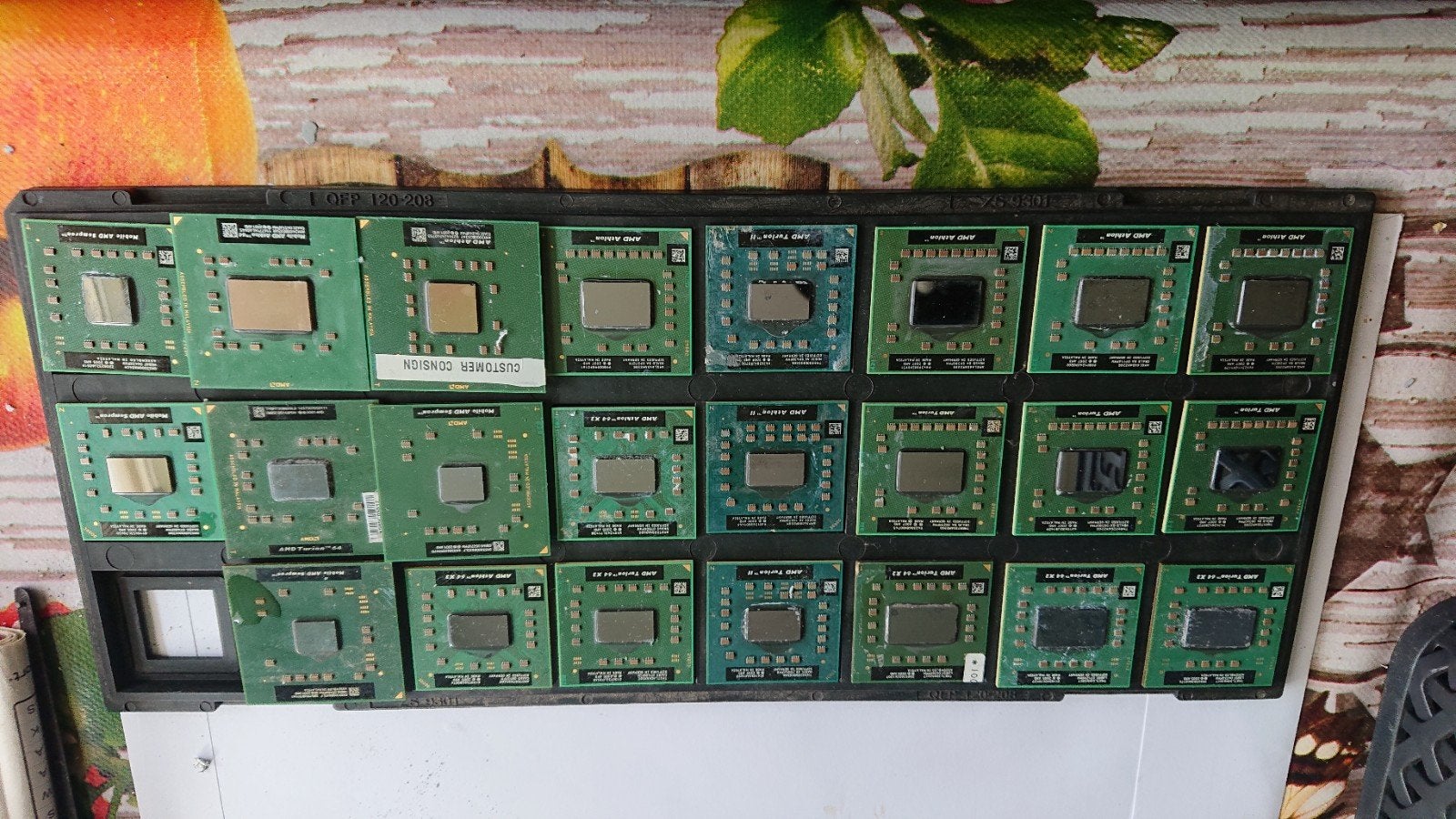 23 AMD mobile cpu's, Computers en Software, Gebruikt, 754, 939, 2-core, AMD Athlon
