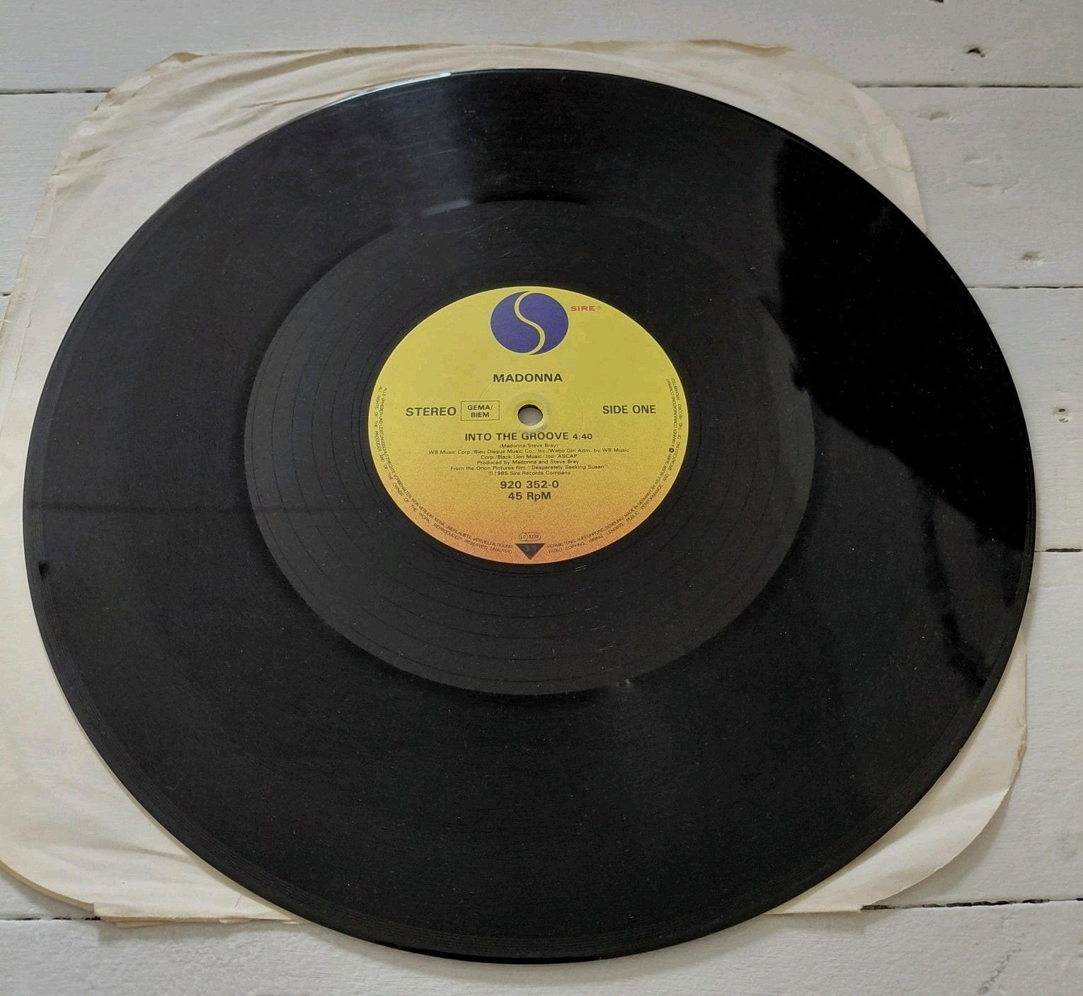 madonna lp vinyl, Ophalen of Verzenden, Gebruikt, LP