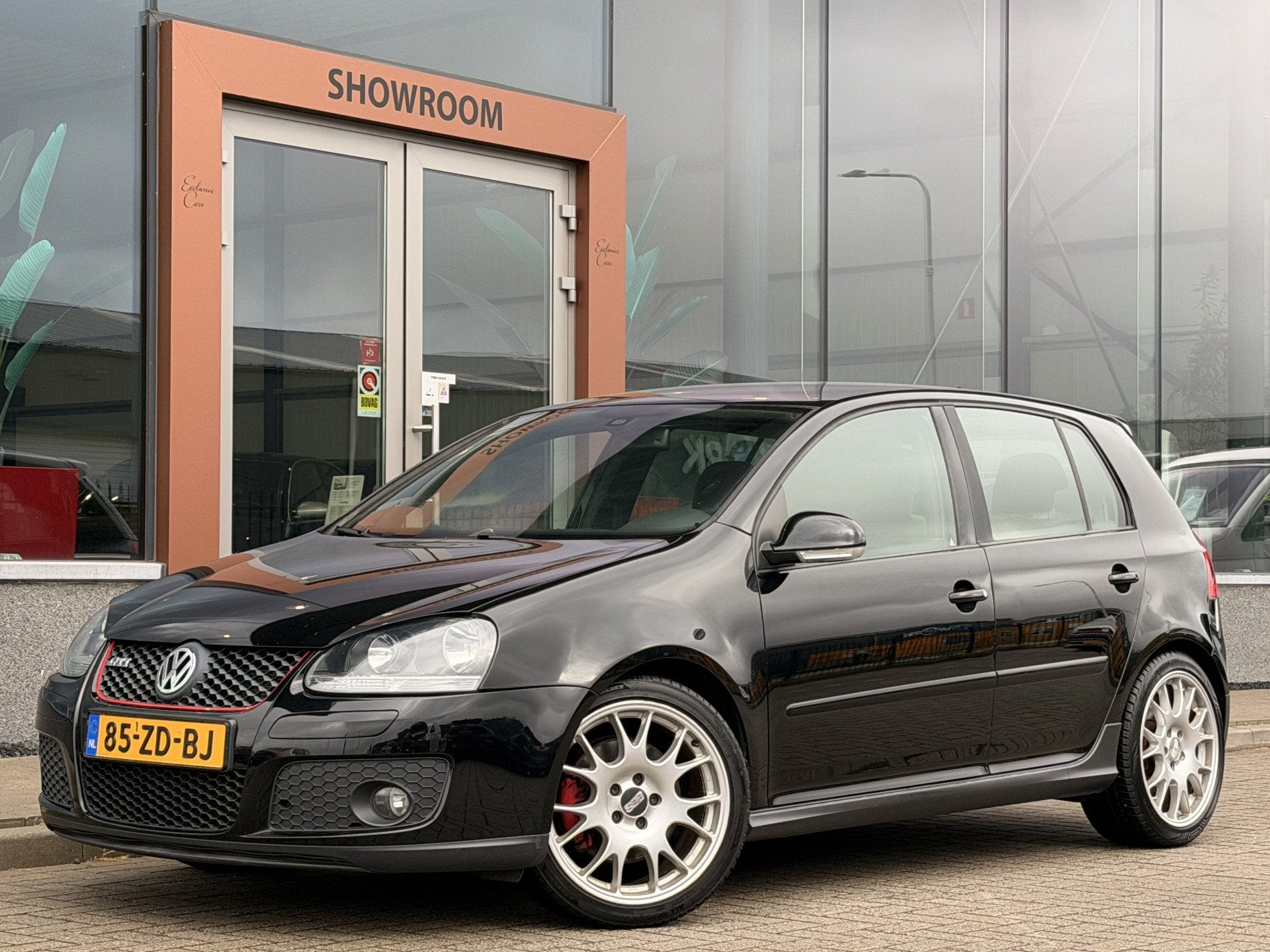 Volkswagen Golf 2.0 TFSI GTI | 18 inch BBS | Navi | 200 PK |, Stof, Gebruikt, 4 cilinders, Zwart