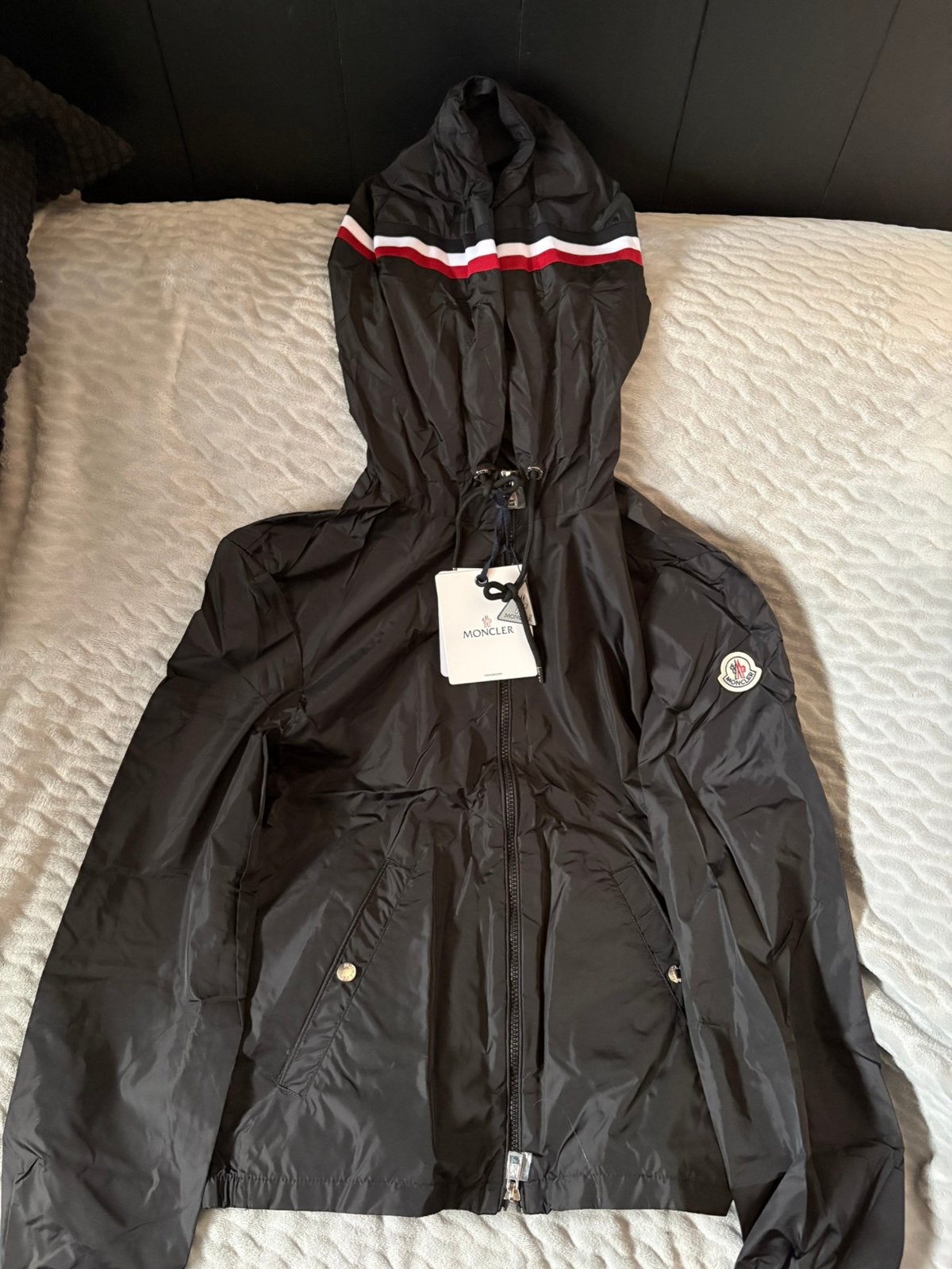 Moncler windbreaker, Ophalen of Verzenden, Nieuw, Maat 48/50 (M), Zwart