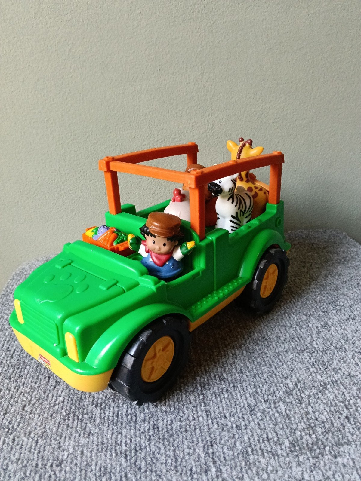 Little People Safari Auto met Dieren en Figuur, Gebruikt, Ophalen of Verzenden, Mattel Europa B.V., Gondel 1, 1186 MJ Amstelveen, Nederland