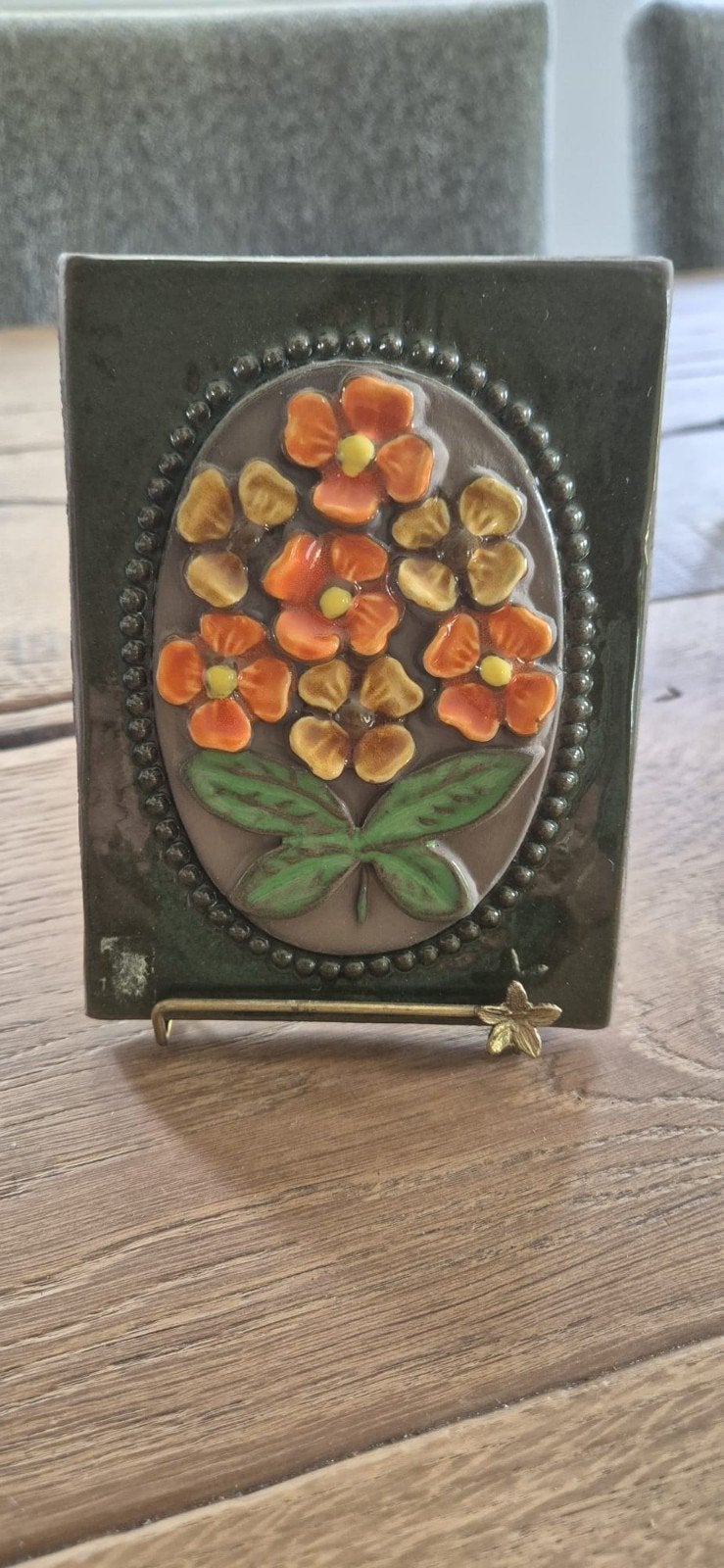 Jie Gantofta wandtegel vintage keramiek, Antiek en Kunst, Ophalen of Verzenden