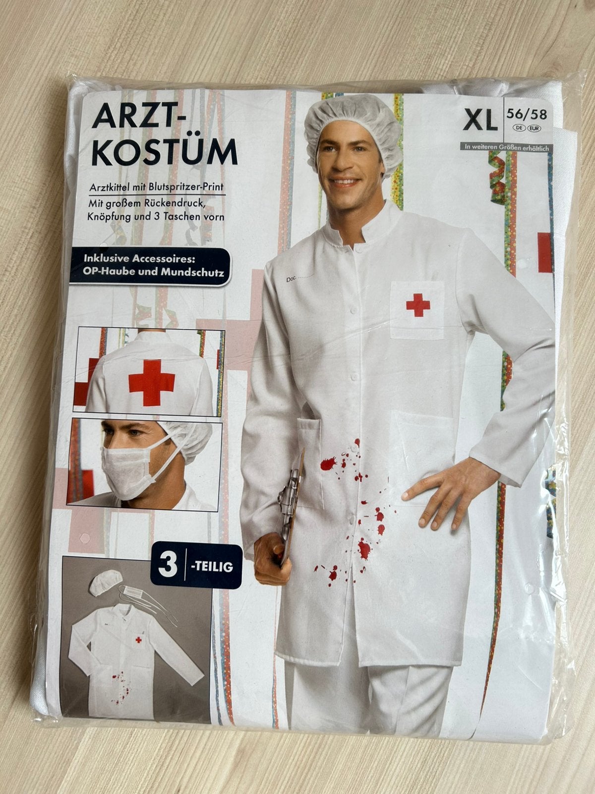 Doktersjas,  Voor Halloween of carnaval., Kleding | Heren, Ophalen, Nieuw, Halloween, Kleding