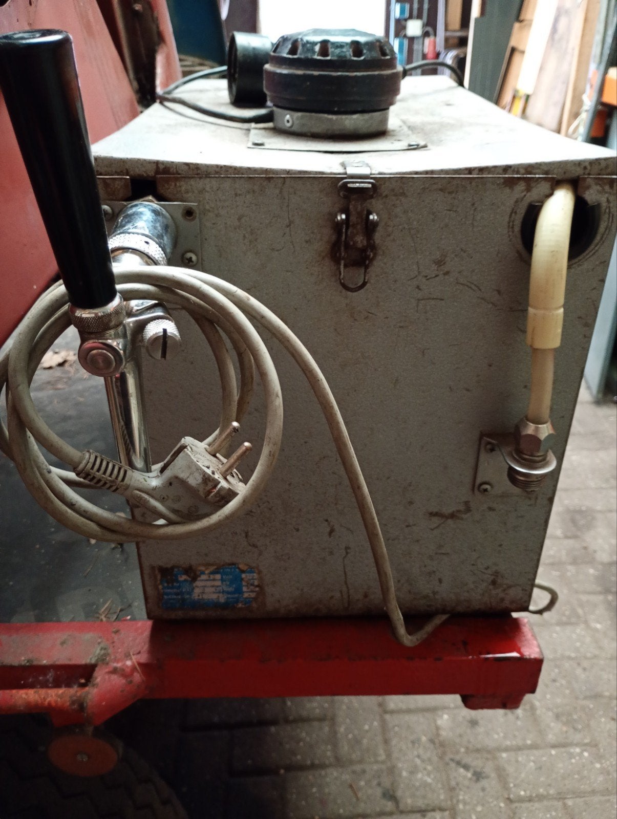 Mobiele biertap Gamko, Ophalen, Gebruikt