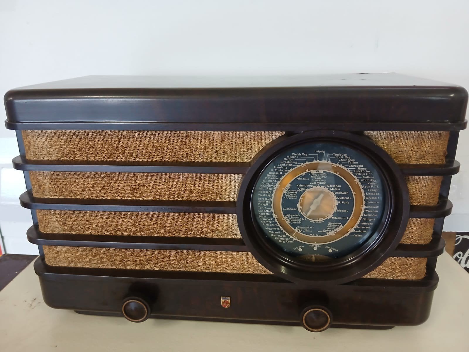 Vintage Radio - Philips Buizenradio, Ophalen