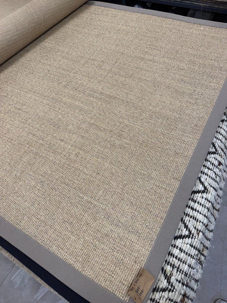 Vloerkleed sisal gold beige creme natuurtapijt 160x230cm, Ophalen, Blauw, 150 tot 200 cm, Rechthoekig