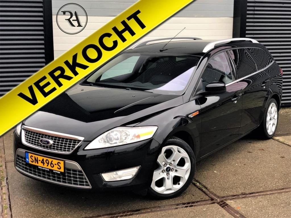 Ford Mondeo Wagon 2.2 TDCi 175pk Titanium Keyless GO/Entry |, Auto's, Ford, Voorwielaandrijving, Gebruikt, Zwart, 4 cilinders