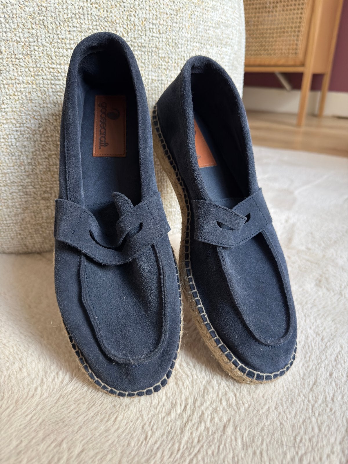 Goosecraft Espadrilles/Mocassins Maat 43, Kleding | Heren, Ophalen of Verzenden, Blauw, Espadrilles of Moccasins