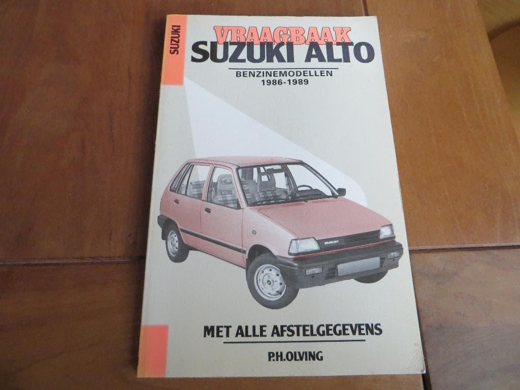 Vraagbaak Suzuki Alto 1986 - 1989, mooie staat!, Auto diversen, Ophalen of Verzenden