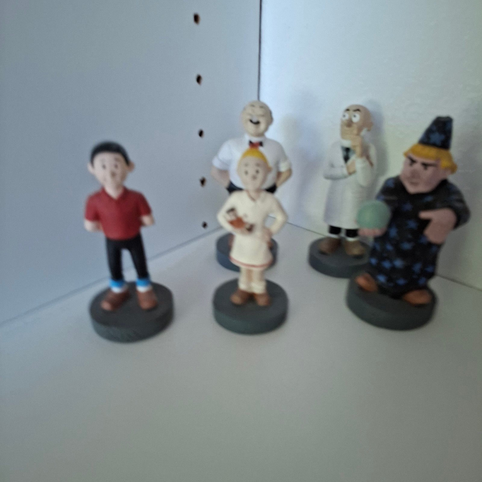 Suske en Wiske beeldjes - Lambiek met beschadigde neus, Ophalen of Verzenden, Gebruikt