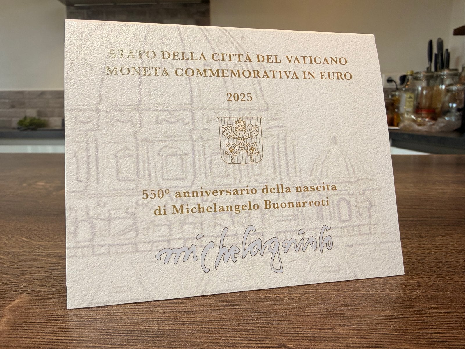 Vaticaanstad ‘ Vatican’ 2 Euro 2025 Michelangelo Buonarroti, Postzegels en Munten, Ophalen of Verzenden, Vaticaanstad, 2 euro