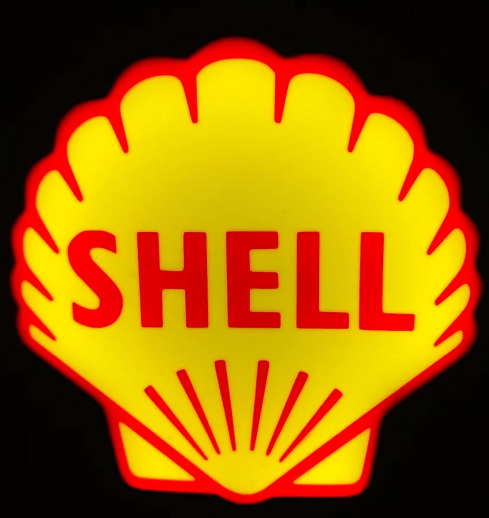Shell Lichtbak Reclamebord, Verzamelen, Ophalen of Verzenden, Zo goed als nieuw, Lichtbak of (neon) lamp