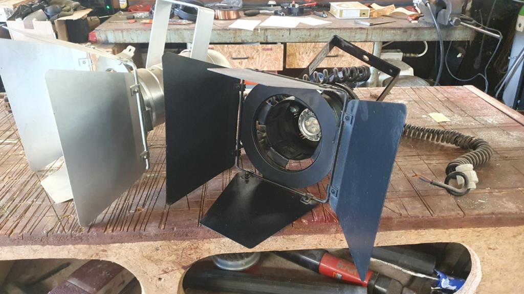 Vintage studio lamp E27 fitting, Ophalen