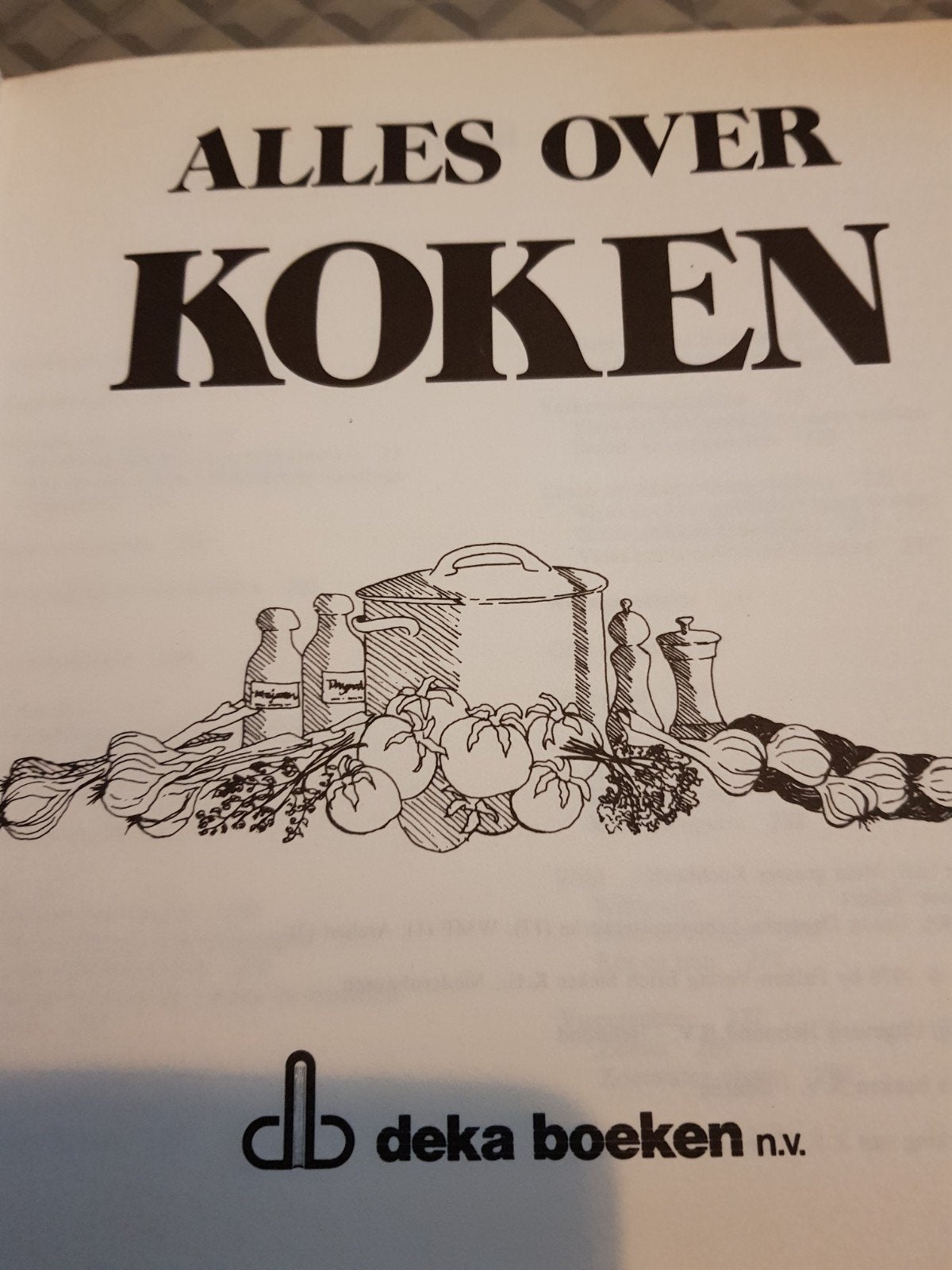 Alles over koken 1978, Ophalen of Verzenden, Zo goed als nieuw