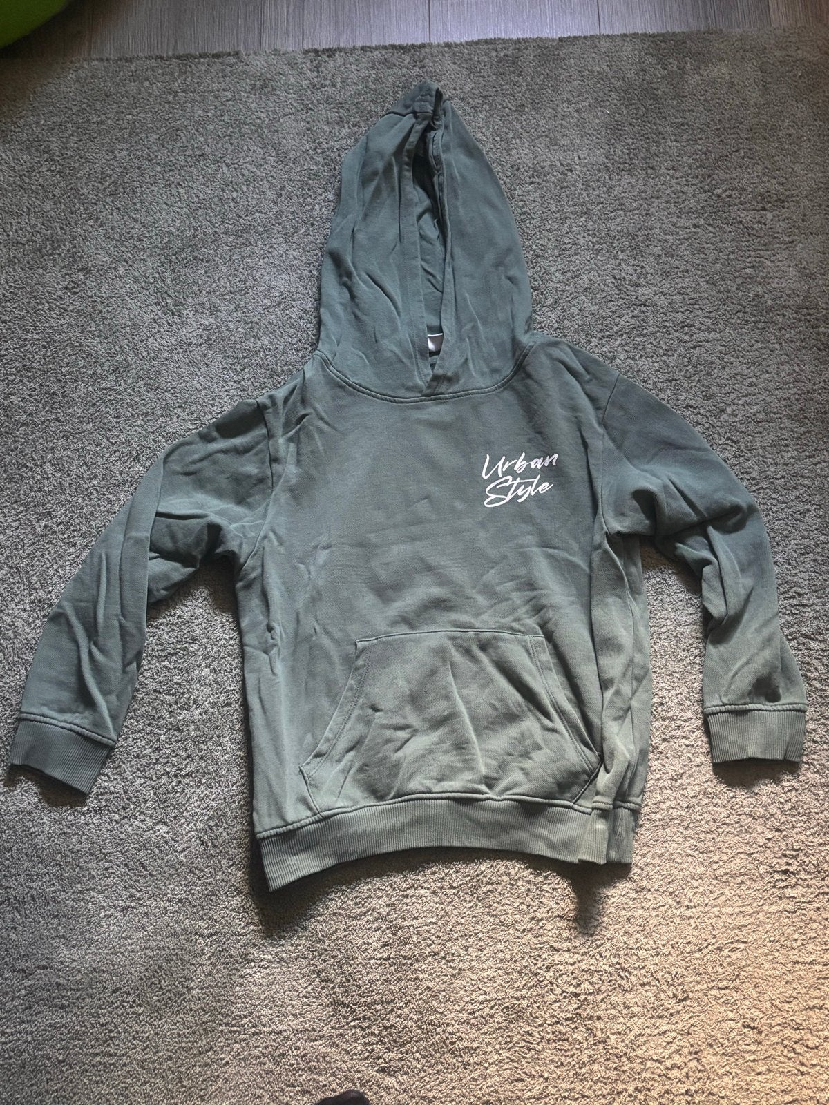 Name It hoodie groen maat 134/140, Kinderen en Baby's, Ophalen, Gebruikt, Jongen of Meisje, Trui of Vest