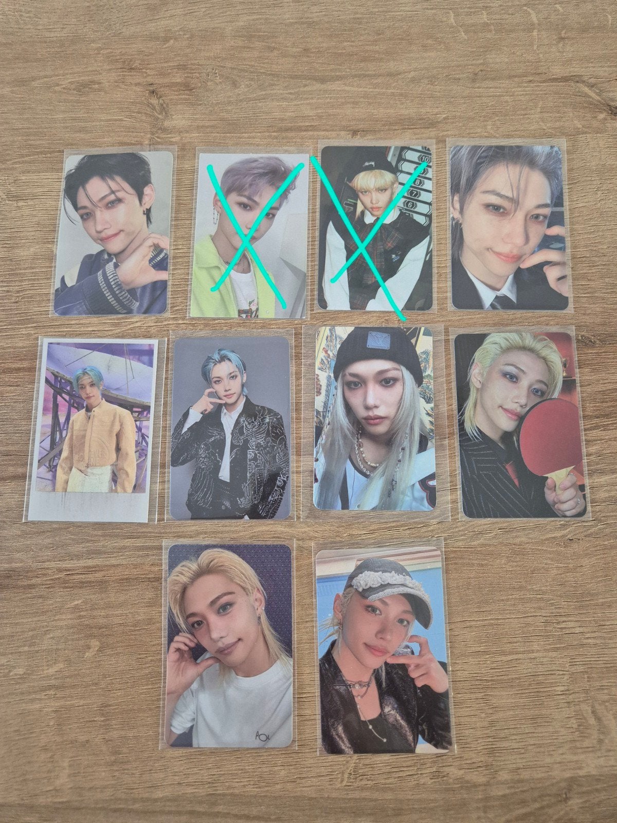Stray kids felix photocards, Ophalen of Verzenden, Zo goed als nieuw, Foto of Kaart