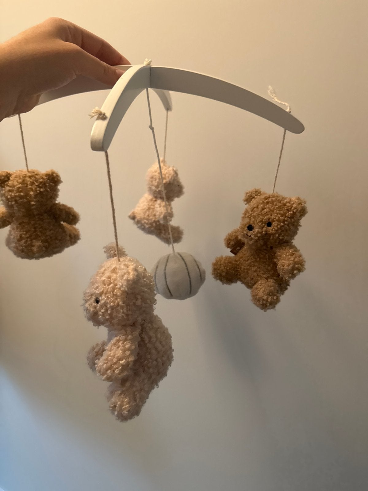 Little Dutch Muziekmobiel met teddyberen, Ophalen, Gebruikt