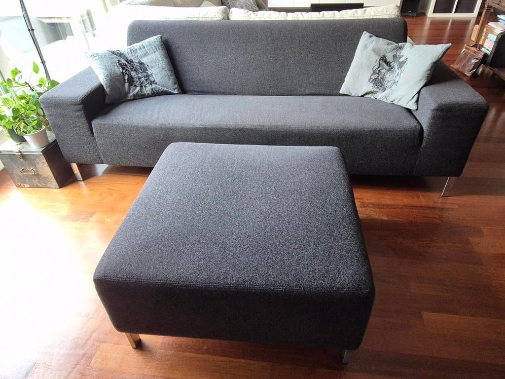Gelderland 6511, 2,5 zits + hocker, Ophalen, Gebruikt, Driepersoons, 75 tot 100 cm