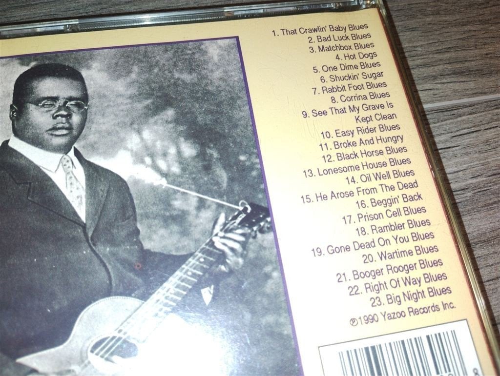 Blind Lemon Jefferson - King Of The Country Blues, Ophalen of Verzenden, 1980 tot heden, Zo goed als nieuw, Jazz