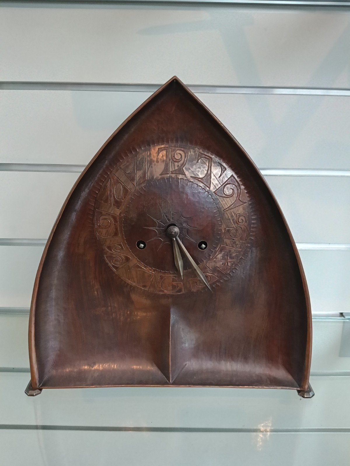 prachtige Amsterdamse school klok Fons Reggers 1920-1925, Antiek en Kunst, Antiek | Klokken, Ophalen of Verzenden