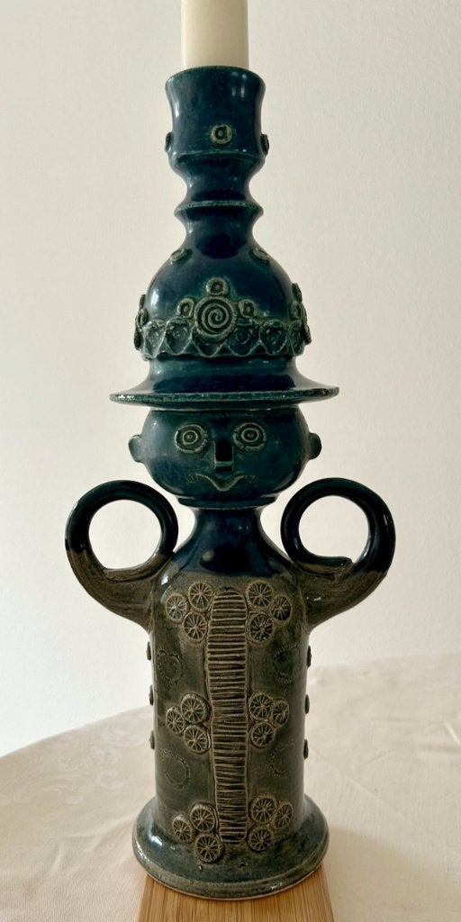 Rosenthal Vintage Kandelaar Björn Wiinblad, Gebruikt, Overige merken, 34 cm, Verzenden