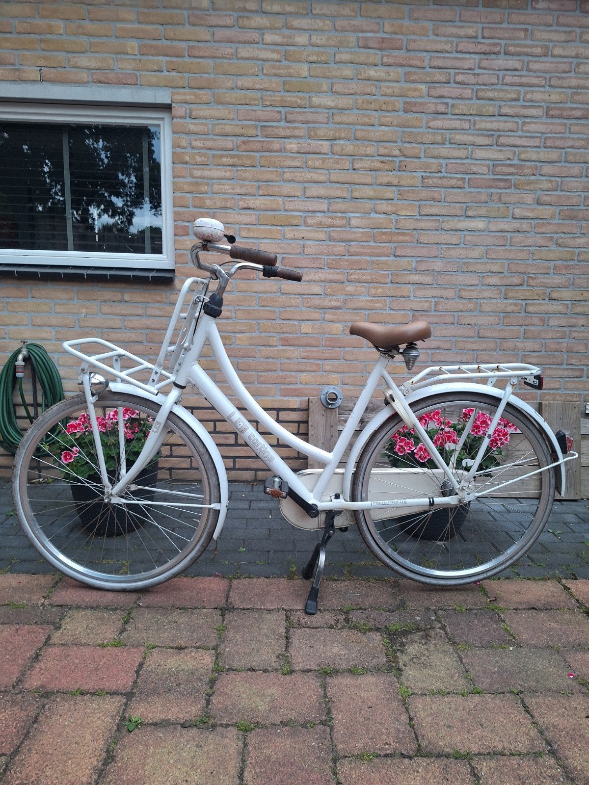 Cortina U4 Transportfiets 28 inch 3 vers [NEXUS] opknapper, Terugtraprem, Gebruikt, Versnellingen, 50 tot 53 cm