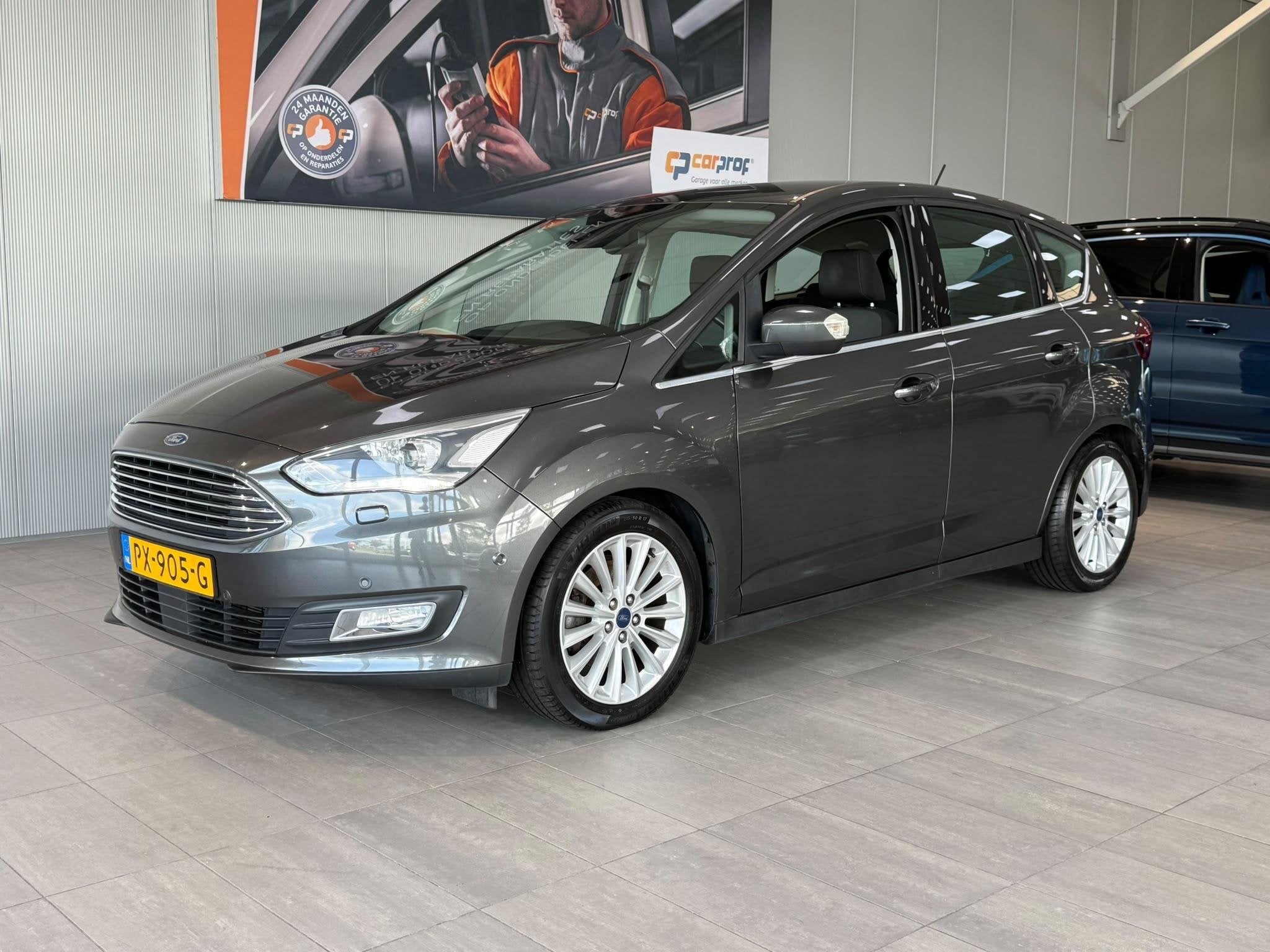 Ford C-Max 1.5 Titanium Automaat | Trekhaak | Winterpack |, Auto's, Euro 6, 4 cilinders, 150 pk, Zilver of Grijs