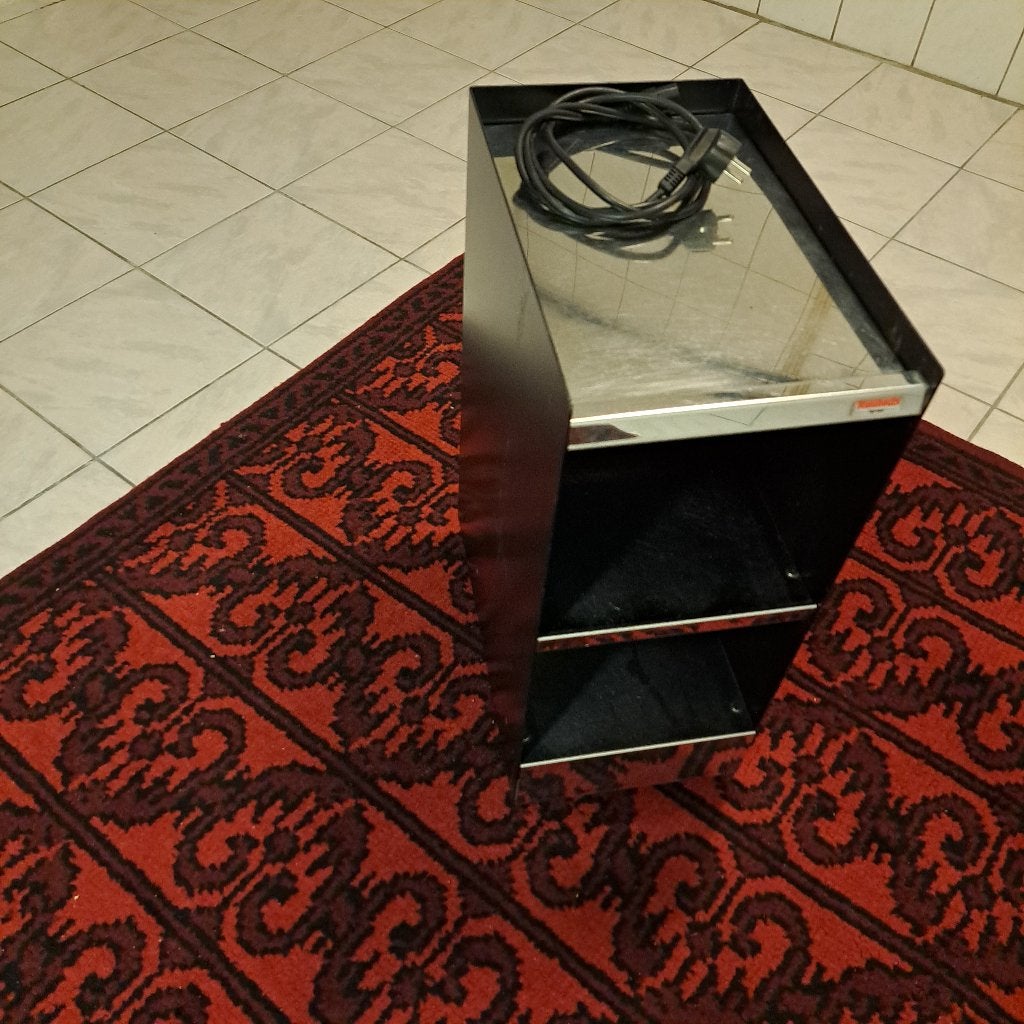Warm houd kastje, Ophalen, Gebruikt