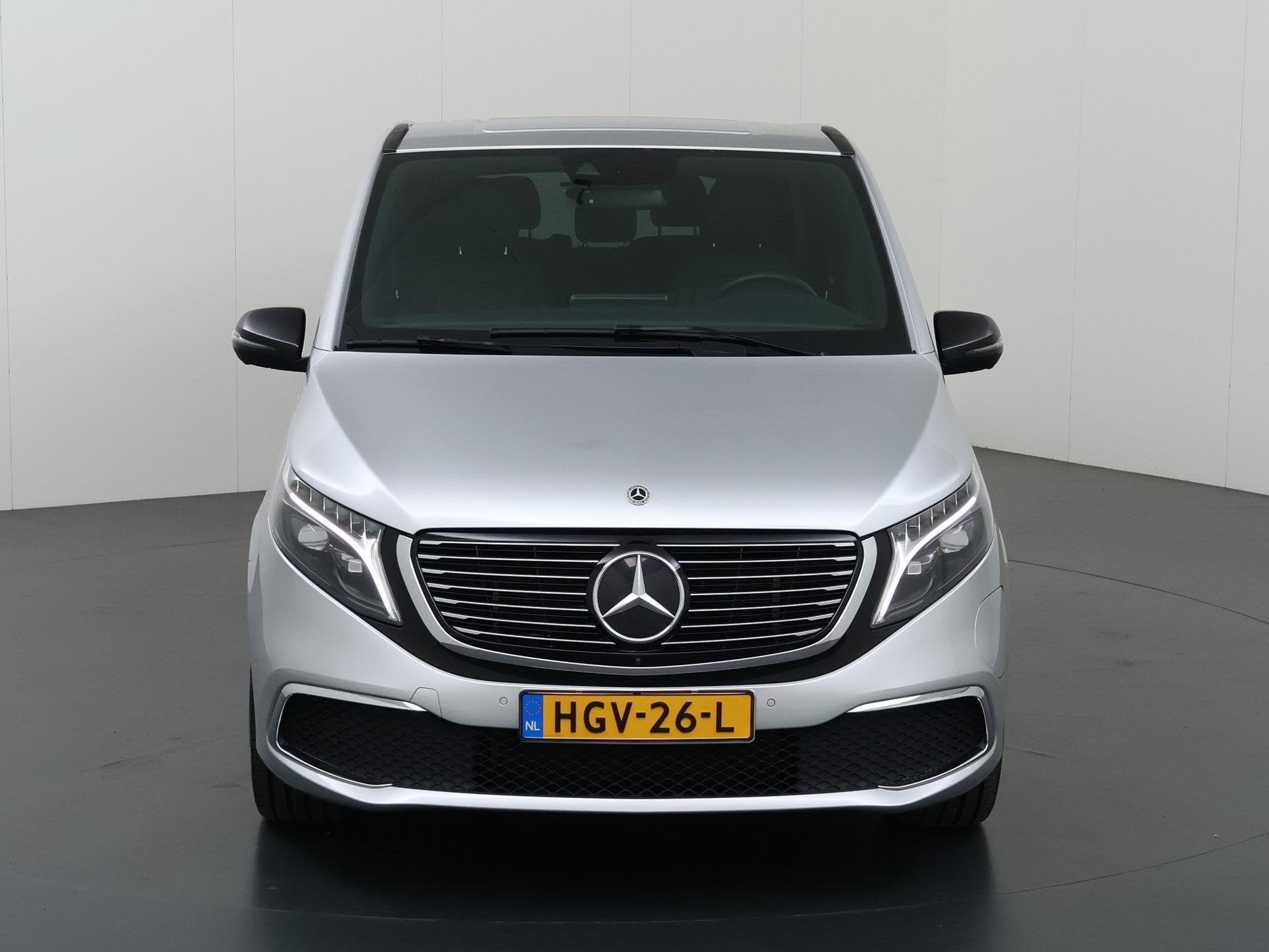 Mercedes-Benz EQV 300 L2 | 7-ZITS | BUSINESS SOLUTION LIMITE, Auto's, Stof, Gebruikt, Zwart, 2535 kg