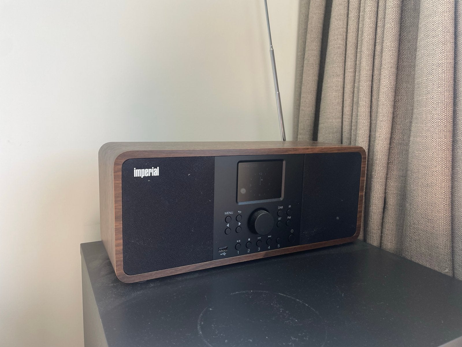 Imperial Dabman i205 Hout DAB+/FM Internetradio, Ophalen, Zo goed als nieuw, Radio