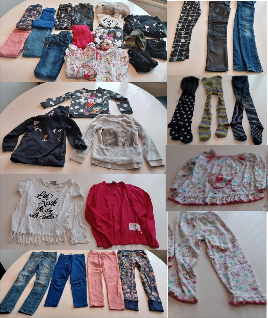 meisjes kleding pakket 116 -128, Ophalen of Verzenden, Gebruikt, Maat 116