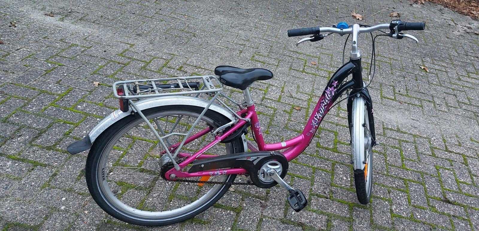 Meidenfiets 24 inch met 3 versnellingen, Ophalen, Gebruikt, 24 inch, Versnellingen