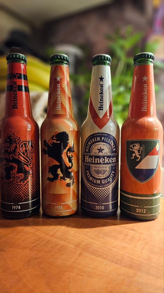 Heineken Limited Oranje flessen (volle flessen), Ophalen, Flesje(s), Heineken