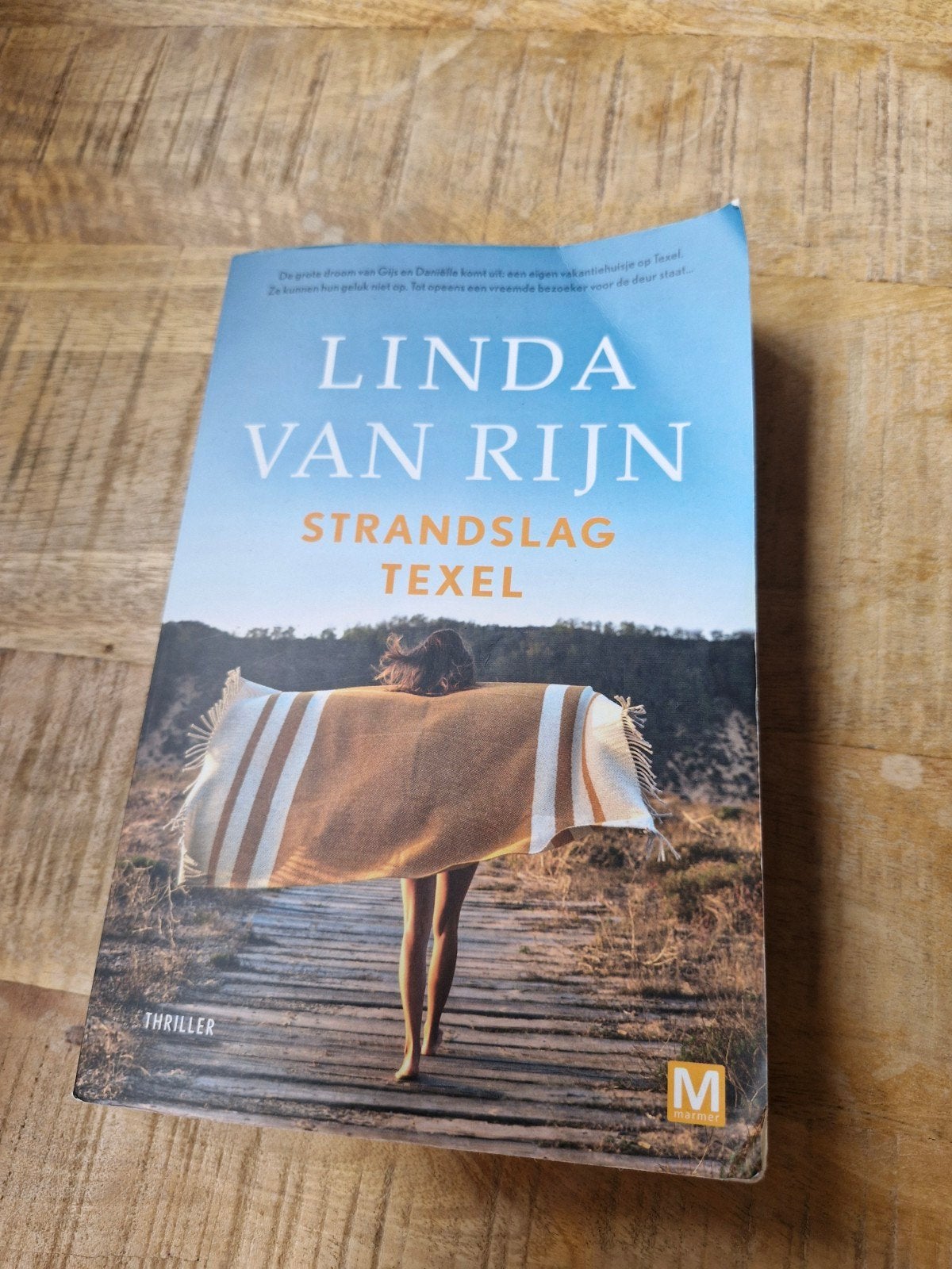 Strandslag Texel - Linda van Rijn (Thriller), Ophalen of Verzenden, Gelezen, Linda van Rijn, Nederland