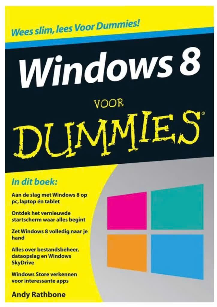 Windows 8 voor Dummies, Ophalen of Verzenden, Zo goed als nieuw, Internet of Webdesign
