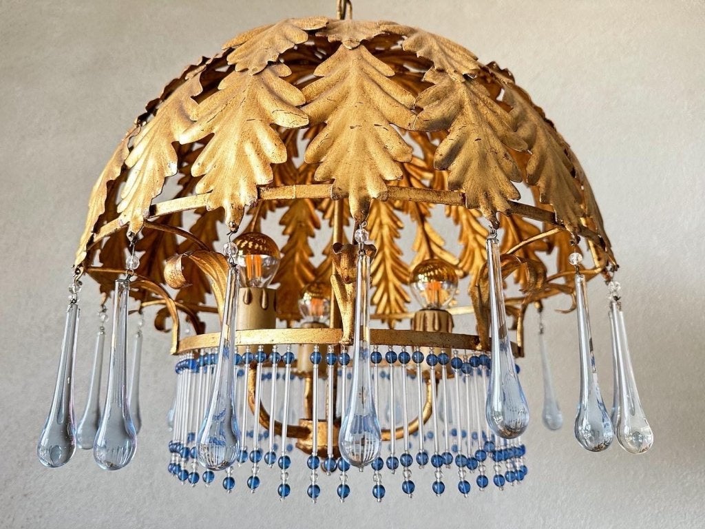 Vintage Hans Kögl hanglamp, Huis en Inrichting, Niet ingevuld, Mid century modern, Niet ingevuld, Ophalen of Verzenden