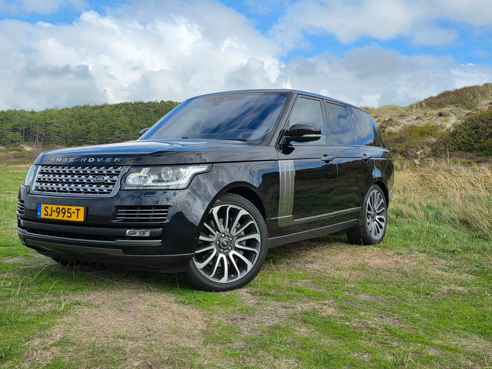 Rangerover SDV8 2017/autobiography/netjes/voll historie/NAP, Automaat, 313 €/maand, Leder, Diesel
