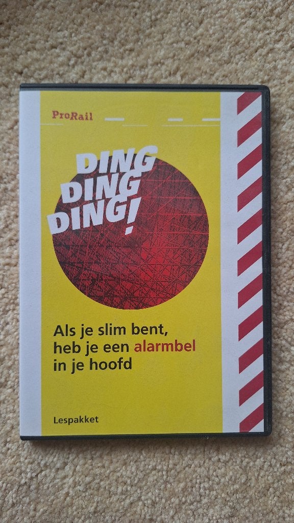 ProRail Lespakket: Ding Ding Ding! (CD), Ophalen of Verzenden, Zo goed als nieuw, Trein, Overige typen