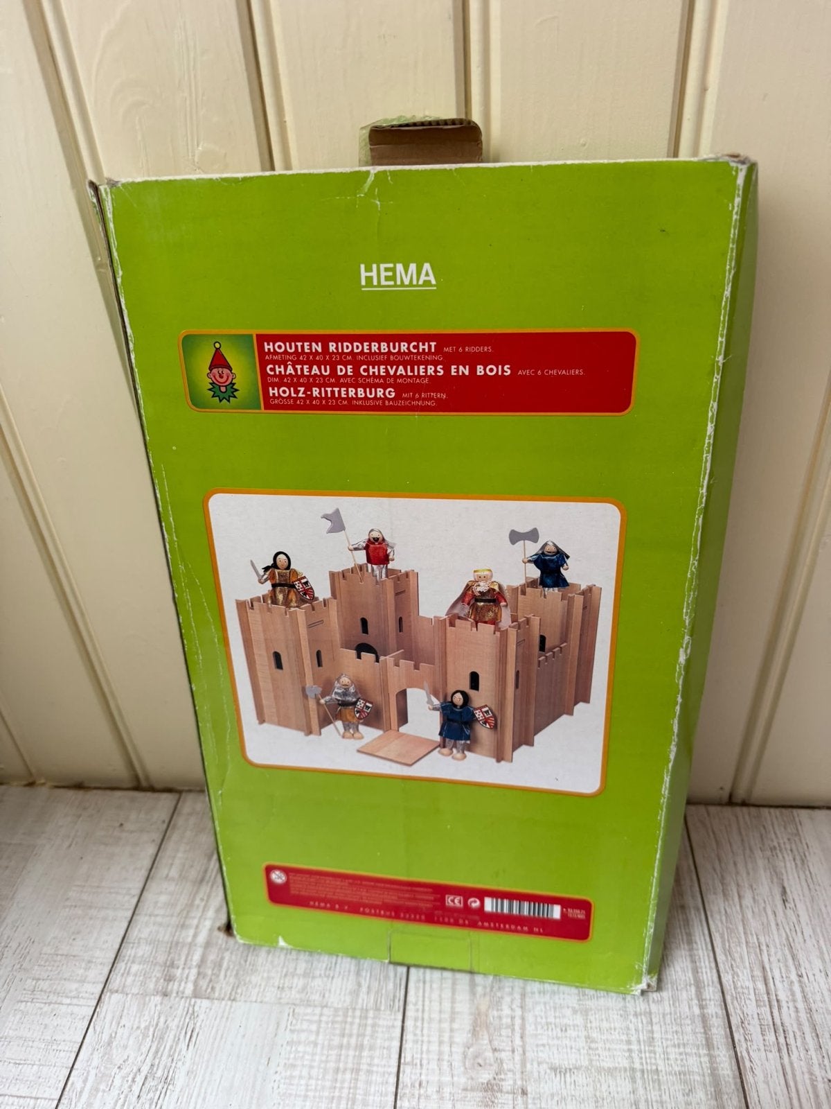 Houten Ridderburcht zonder ridders - HEMA, Ophalen of Verzenden, Zo goed als nieuw, Overige typen