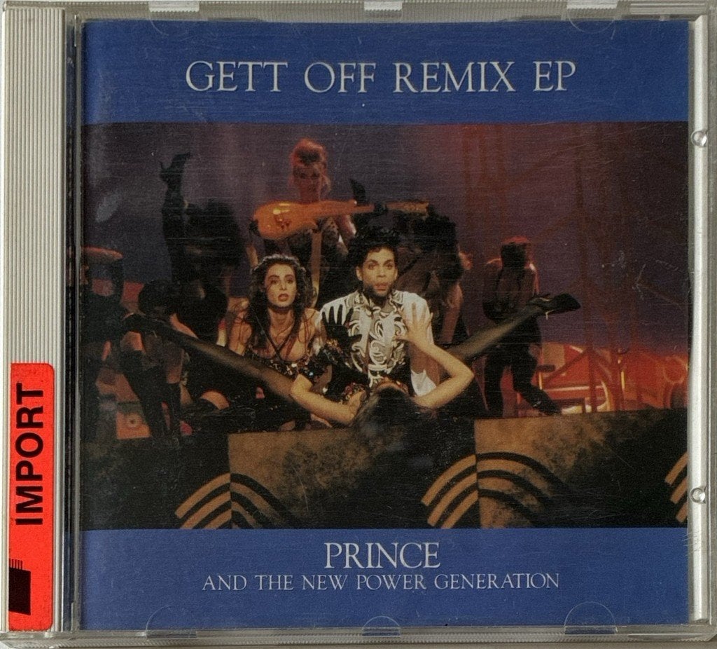 Prince - Gett Off Remix EP (cd maxi JAP) 12-track, Gebruikt, Ophalen of Verzenden, Pop, Bonusmateriaal