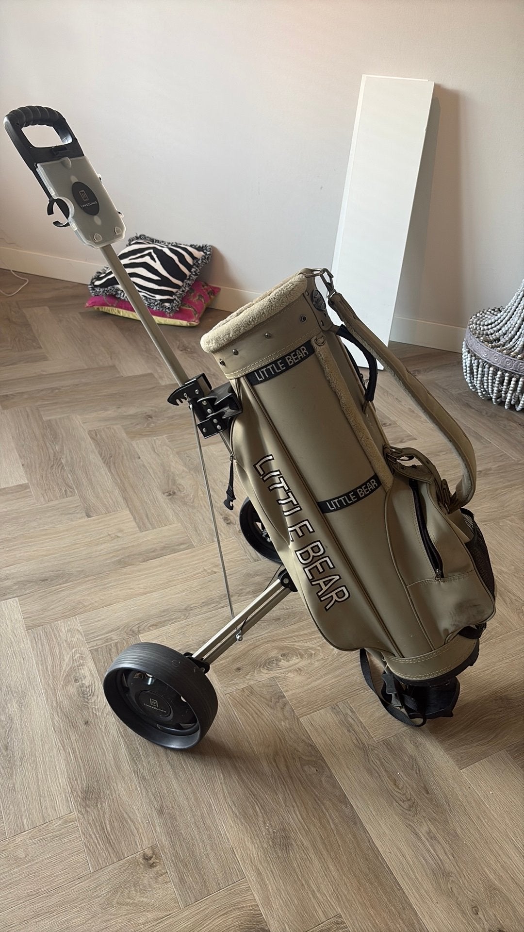 Golftas met teolley, Ophalen, Gebruikt, Tas