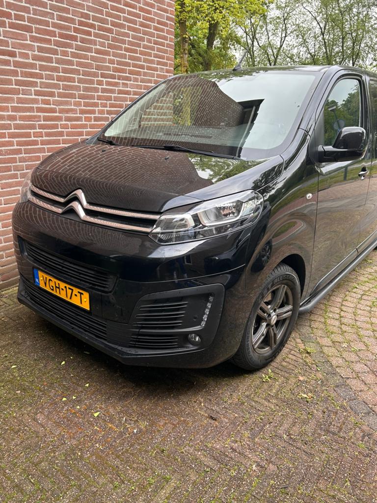 Citroën Jumpy GB M 2.0 Bluehdi 120PK S&S 2 zits Verhoogd, Voorwielaandrijving, Zwart, 4 cilinders, Citroën