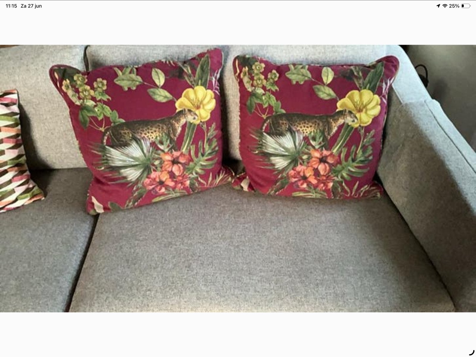 Sissy Boy sierkussens met luipaardprint (2 stuks), Overige merken, Gebruikt, Meerkleurig, Met print