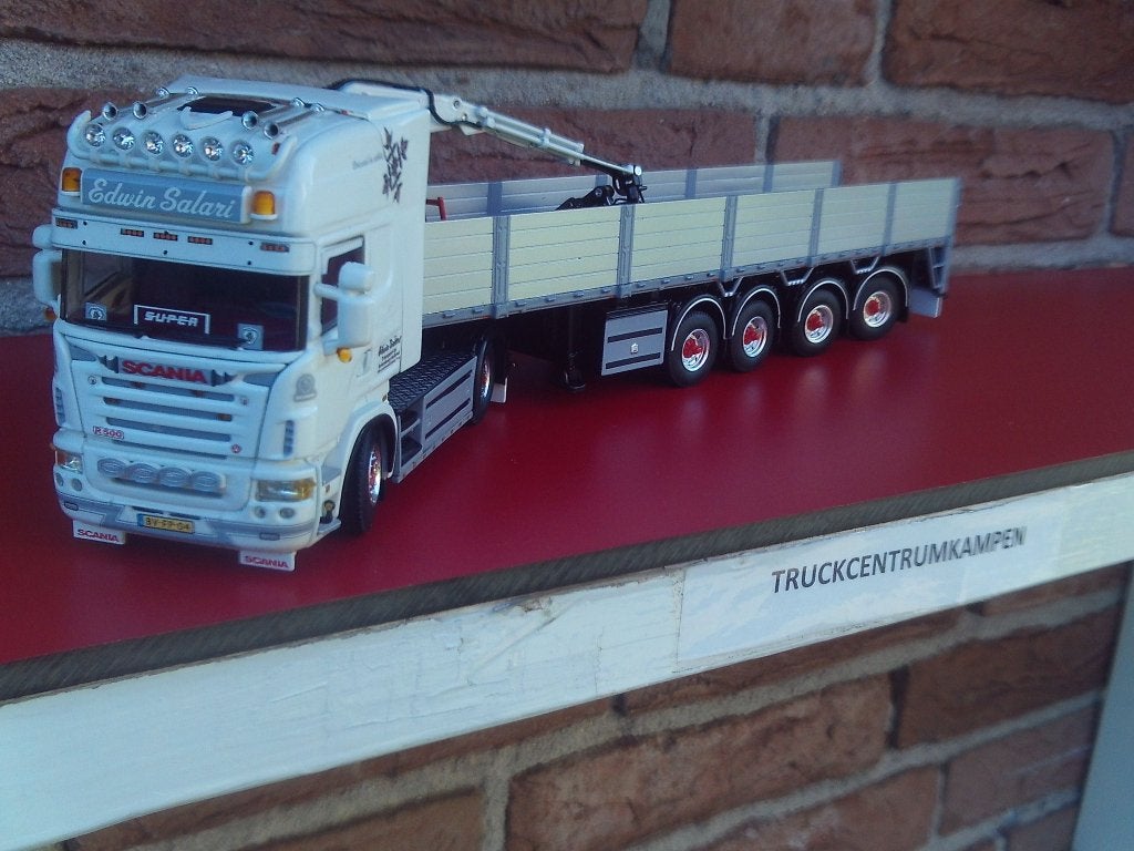 WSI   Scania   R5   Topline   van   Edwin   Salari., Hobby en Vrije tijd, Modelauto's | 1:50, Ophalen of Verzenden, Nieuw, Bus of Vrachtwagen