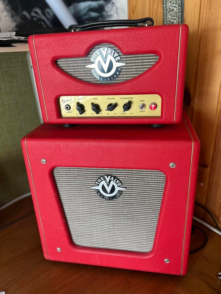 The Valve “Bimbo” head + cab 5W, Ophalen, Zo goed als nieuw, Gitaar, Minder dan 50 watt
